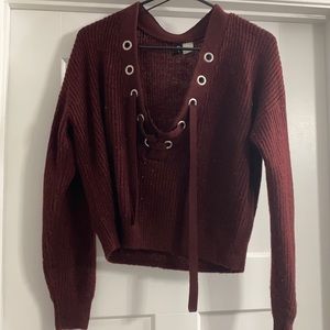 H&M Red Sweater - women’s - small